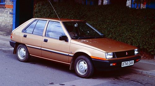 三菱colt 掀背车配套. 1986 - 1988